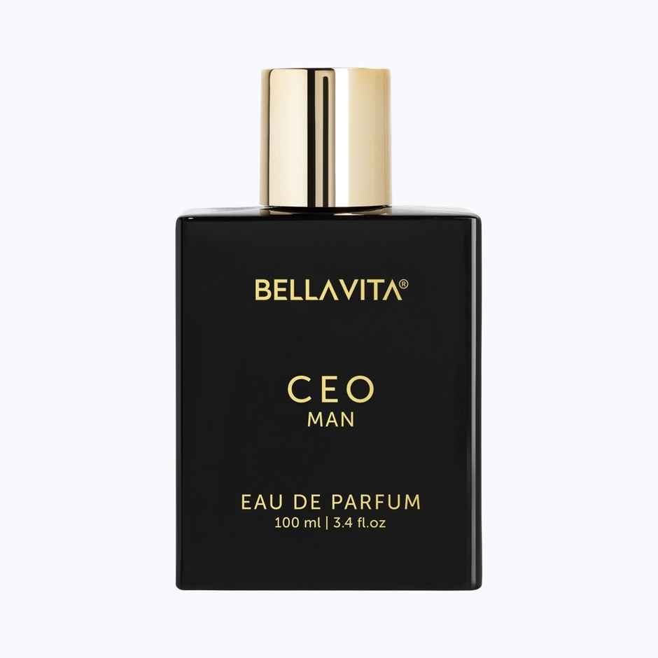Bella Vita Organic Ceo Man Eau De Parfum For Men Long-Lasting Hints Of Lemon And Sugar (100ml) & Ferrero Rocher Gift Pack (50g) Combo 
