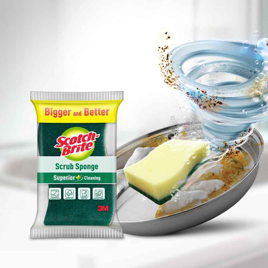 Scotch-Brite Scrub Sponge - 6.9 x 10 Combo 