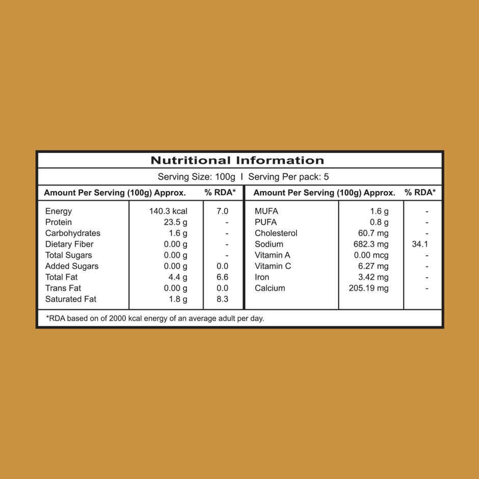 Meatzza Marinated Boneless Tandoori Tikka