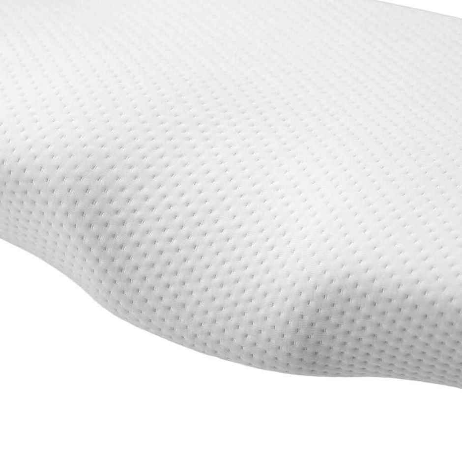 Wakefit Orthopedic Cervical Pillow Large (23x15 x4 Inches) Machine Washable Cover | White