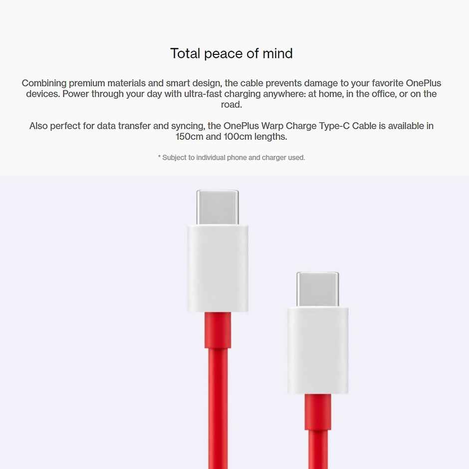 Oneplus Type-C To Type-C Cable 100Cm