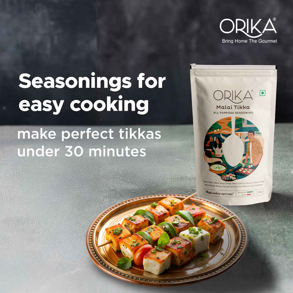 Orika Veg Malai Tikka Seasoning  (For Paneer & Chicken)
