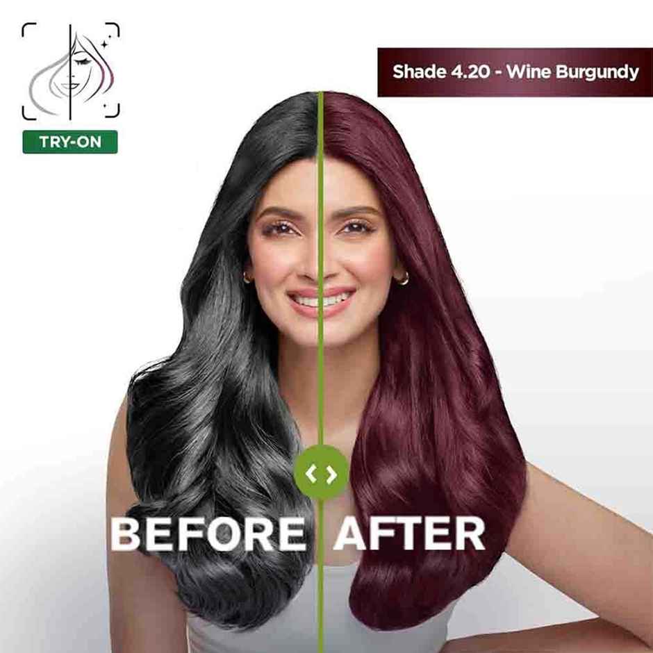 Garnier Color Naturals Long-Lasting Creme Hair Color | Wine Burgundy - Shade 4.2