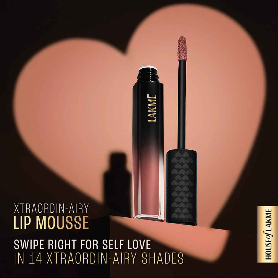Lakme Xtraordin-airy Lip Mousse Blush Nude