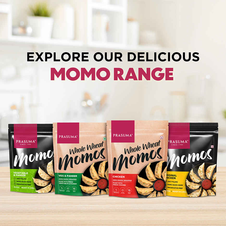 Prasuma Whole Wheat Momos | Chicken