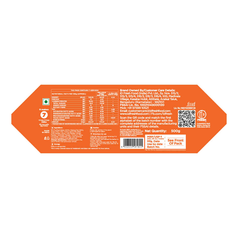 iD Moong Chilla Batter