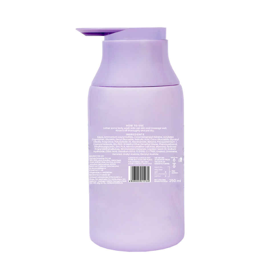 Foxtale 2% Salicylic Acid Exfoliating Body Wash 250 ml