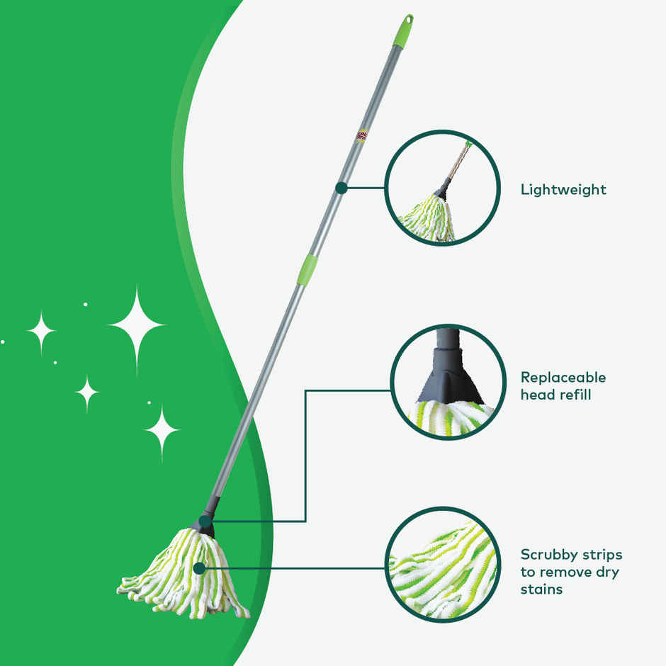 Scotch-Brite Telescopic Microfiber Strip Mop