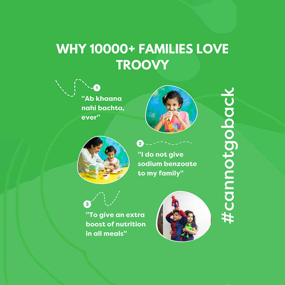 Troovy Healthy Pizza Pasta Sauce & Dip (Chemical-Free)