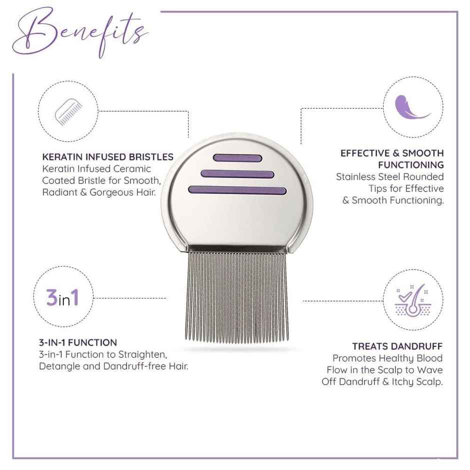 Sanfe Stunner Anti-Dandruff Hair Comb