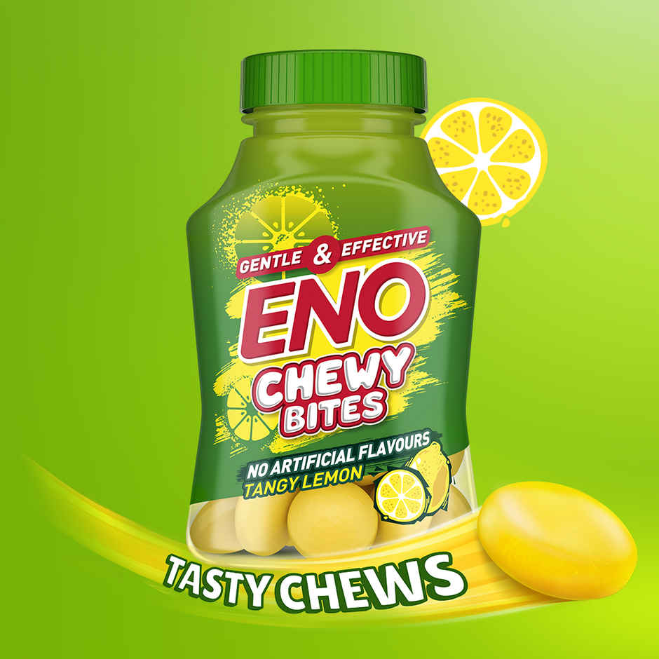 Eno Chewy Bites - On-The-Go Acidity Relief, Tangy Lemon Flavour
