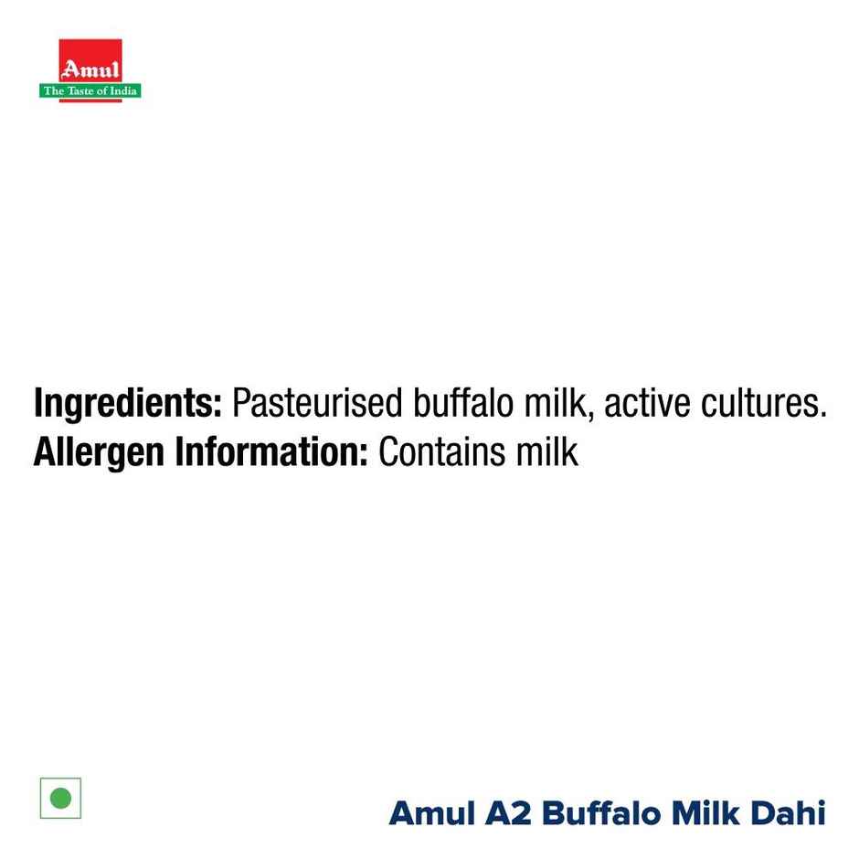 Amul A2 Buffalo Milk Dahi Cup