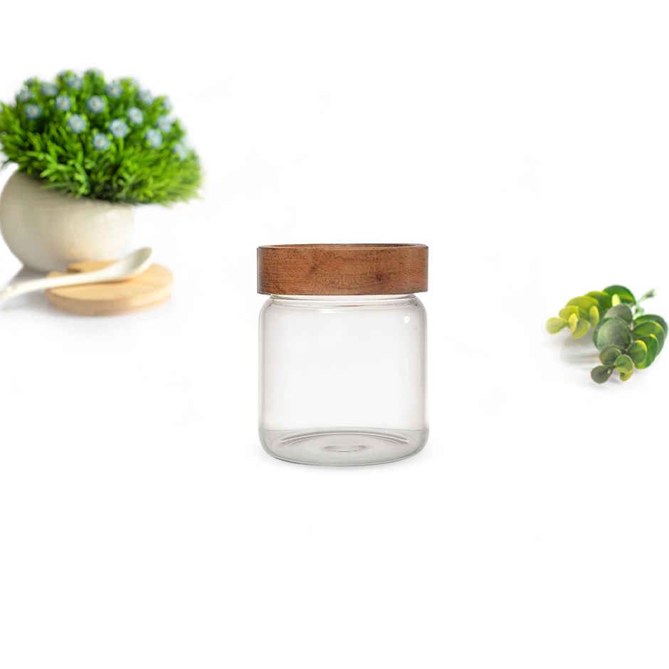 Sanjeev Kapoor Skb2917 Amos Borosilicate Round Jar 250 ml