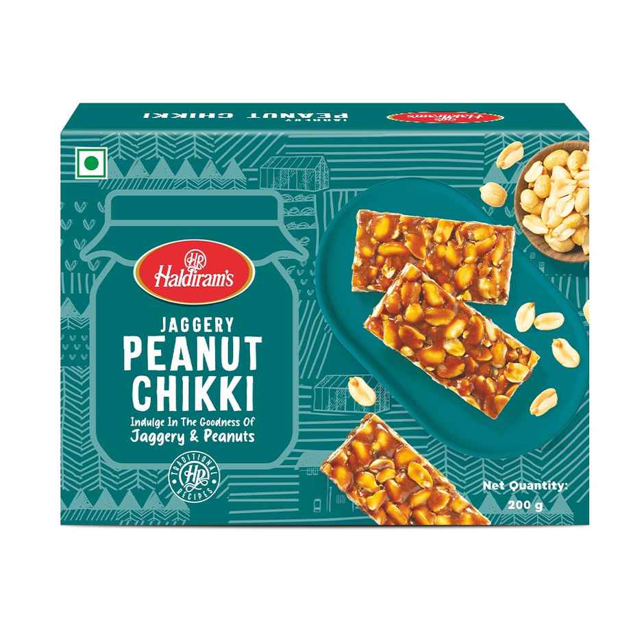 Haldiram's Jaggery Peanut Chikki