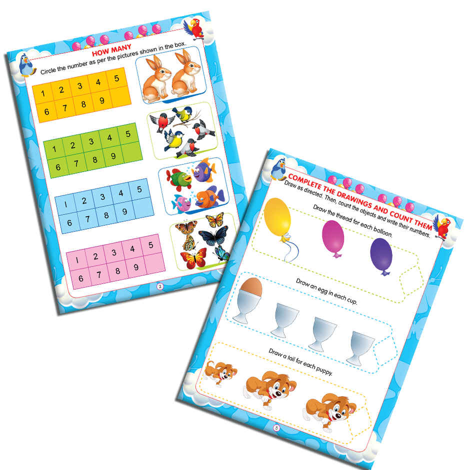 Dreamland My Activity Maths Activity Book for Kids Age 2 to 5