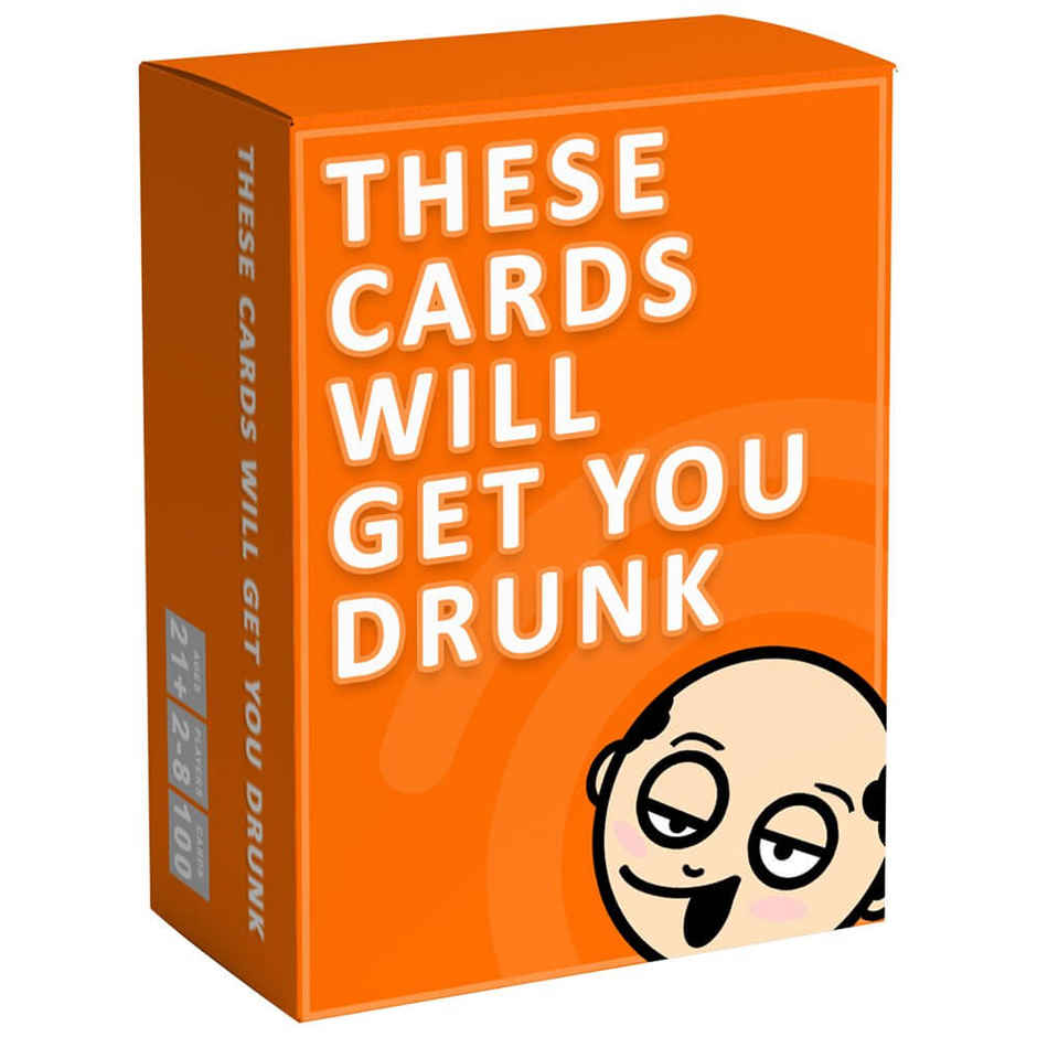 Awestuffs These Cards will Get You Drunk Fun Adult Drinking Game for Parties