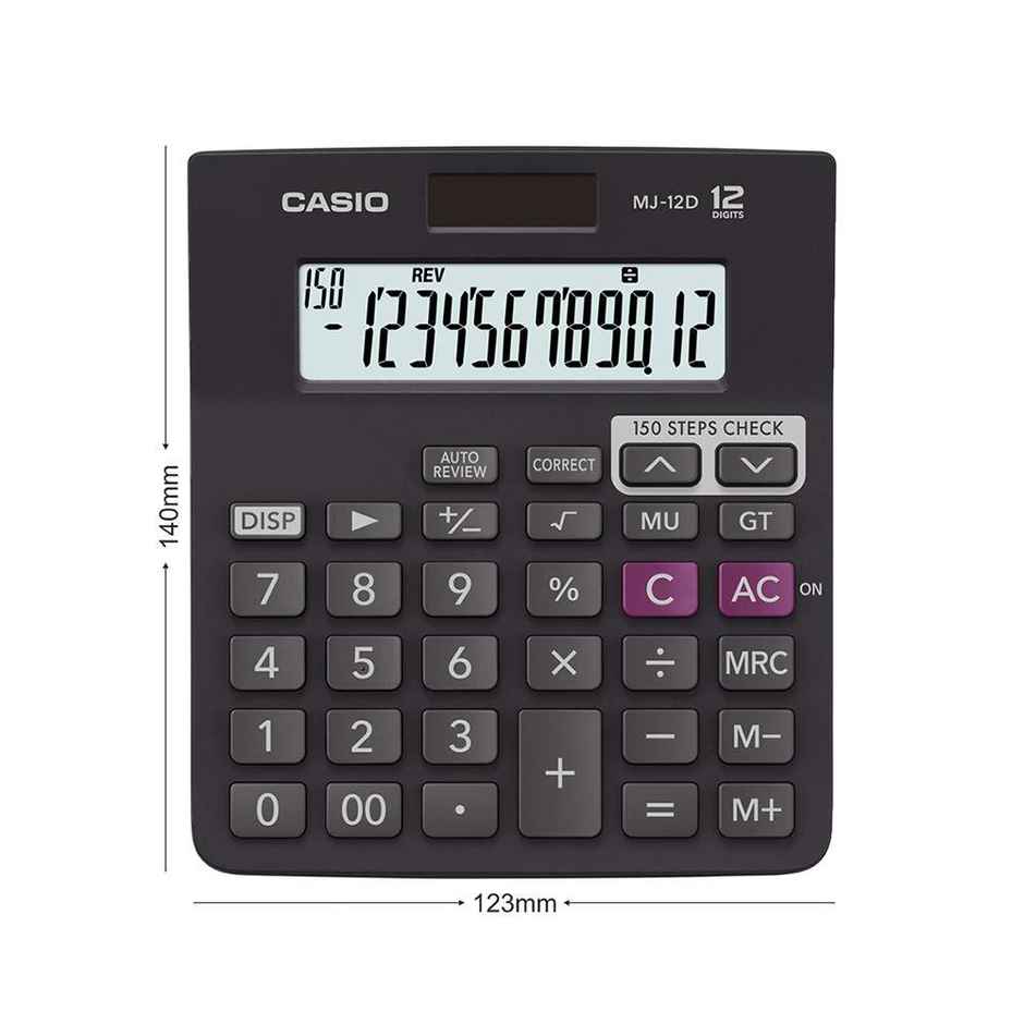 Casio Mj12D Regular Calculator