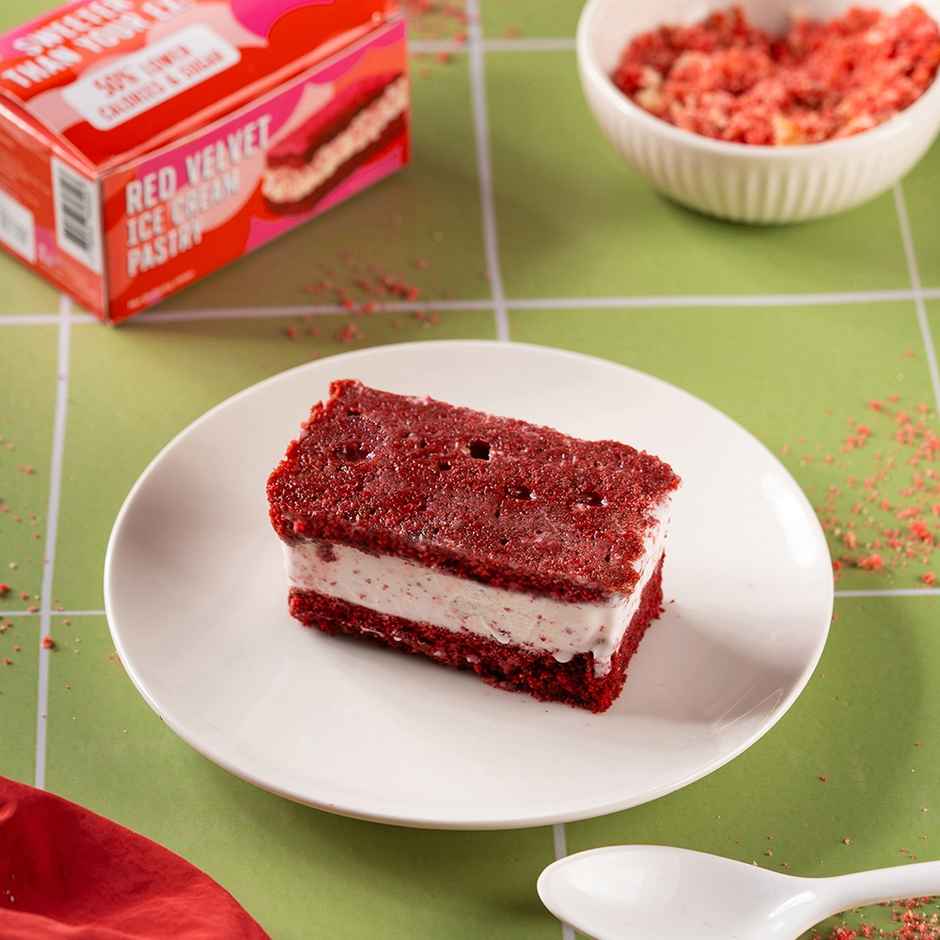 Get-A-Way Red Velvet Ice Cream Pastry | Soft & Premium