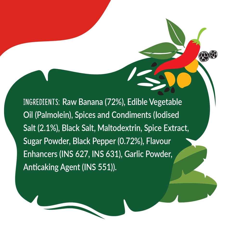 Granamma Banana Chips Salt & Pepper | No Added Preservatives