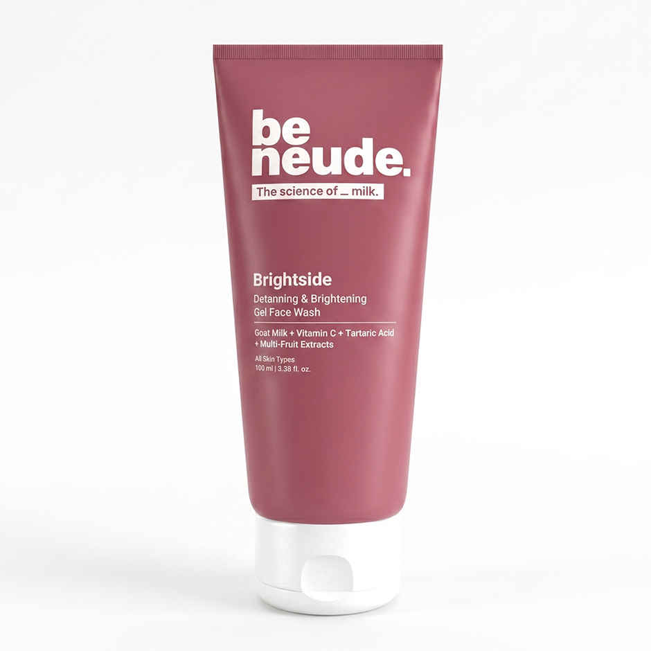 Be Neude Detanning and Brightening Gel Face Wash - Brightside