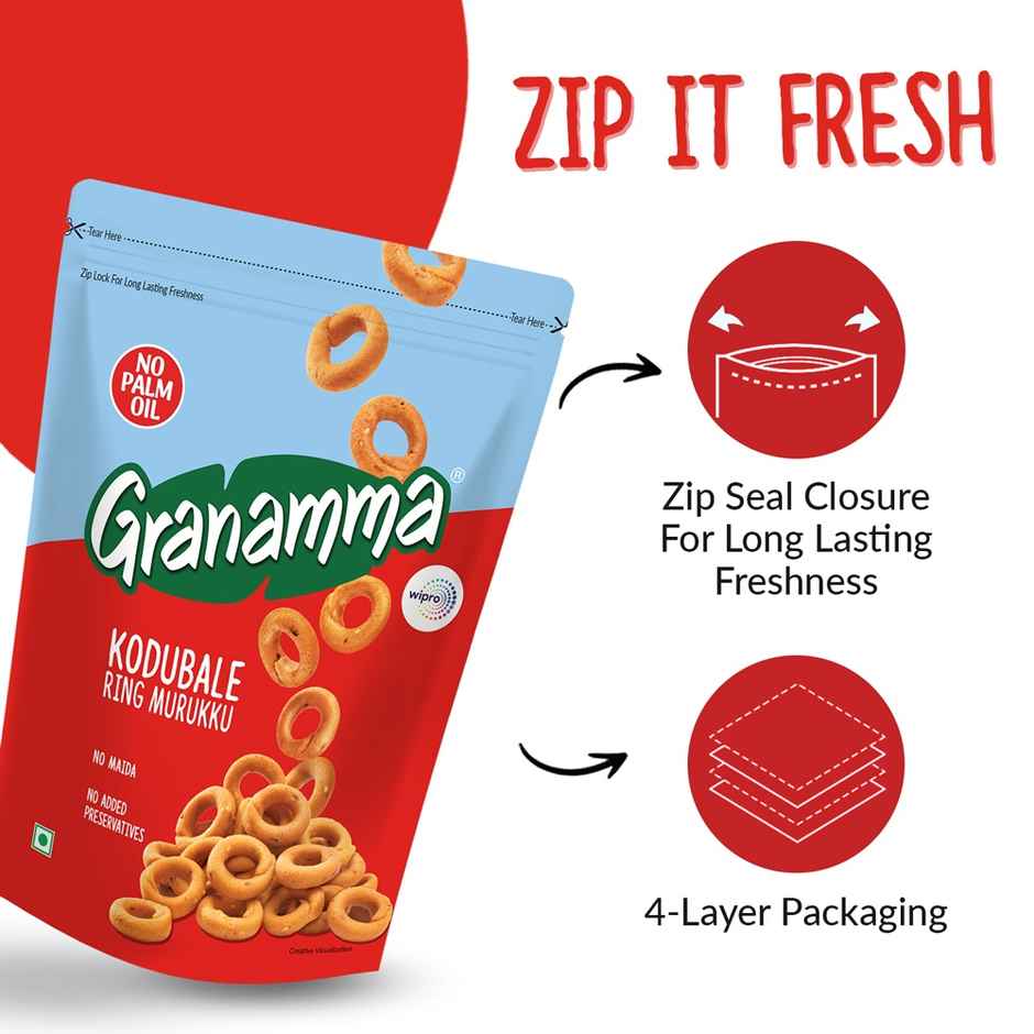 Granamma Kodubale/ Ring Murukku | Crispy & Traditional