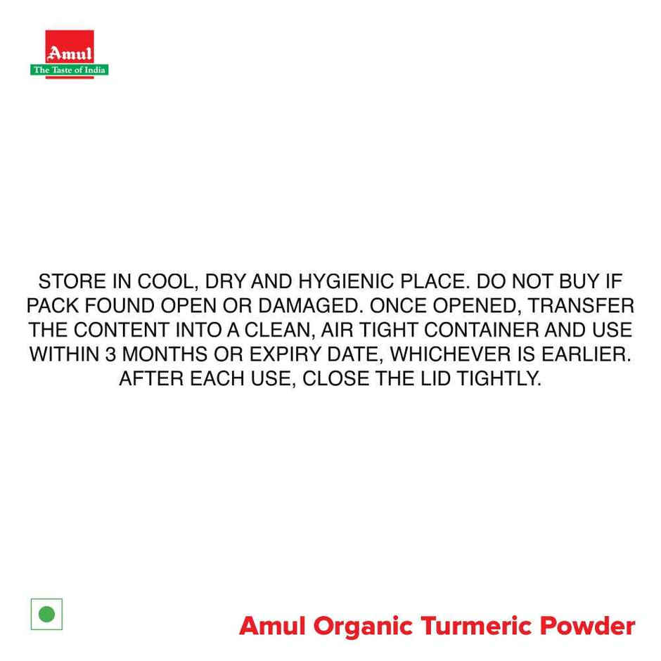 Amul Organic Turmeric Powder