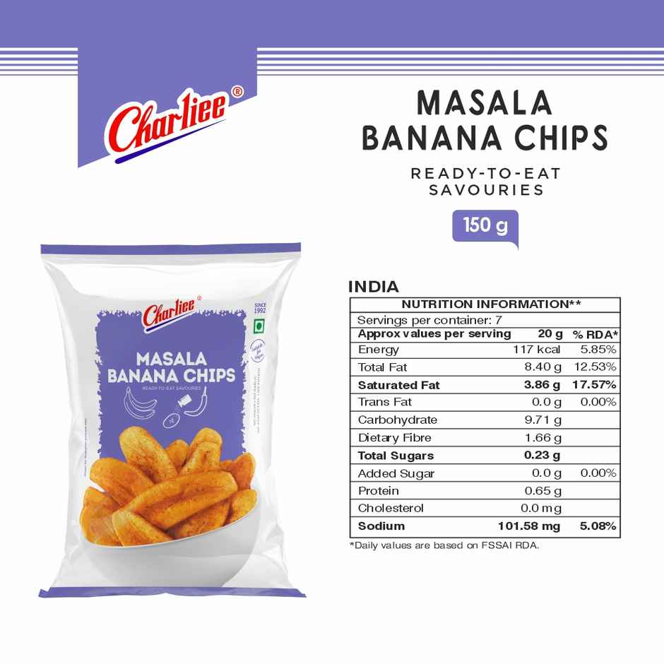 CHARLIEE Masala Banana Chips