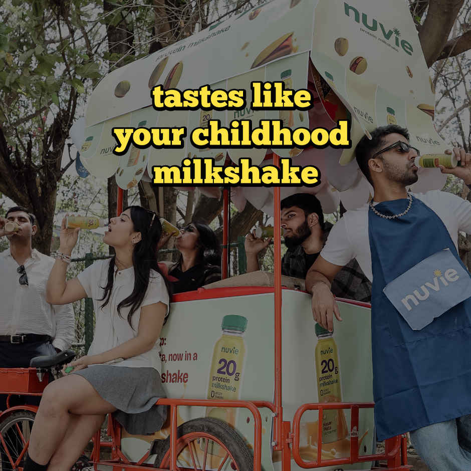 Nuvie Kesar Pista Protein Milkshake - Lactose Free