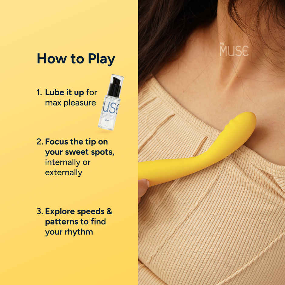 MyMuse Groove Premium Internal Massager for Women