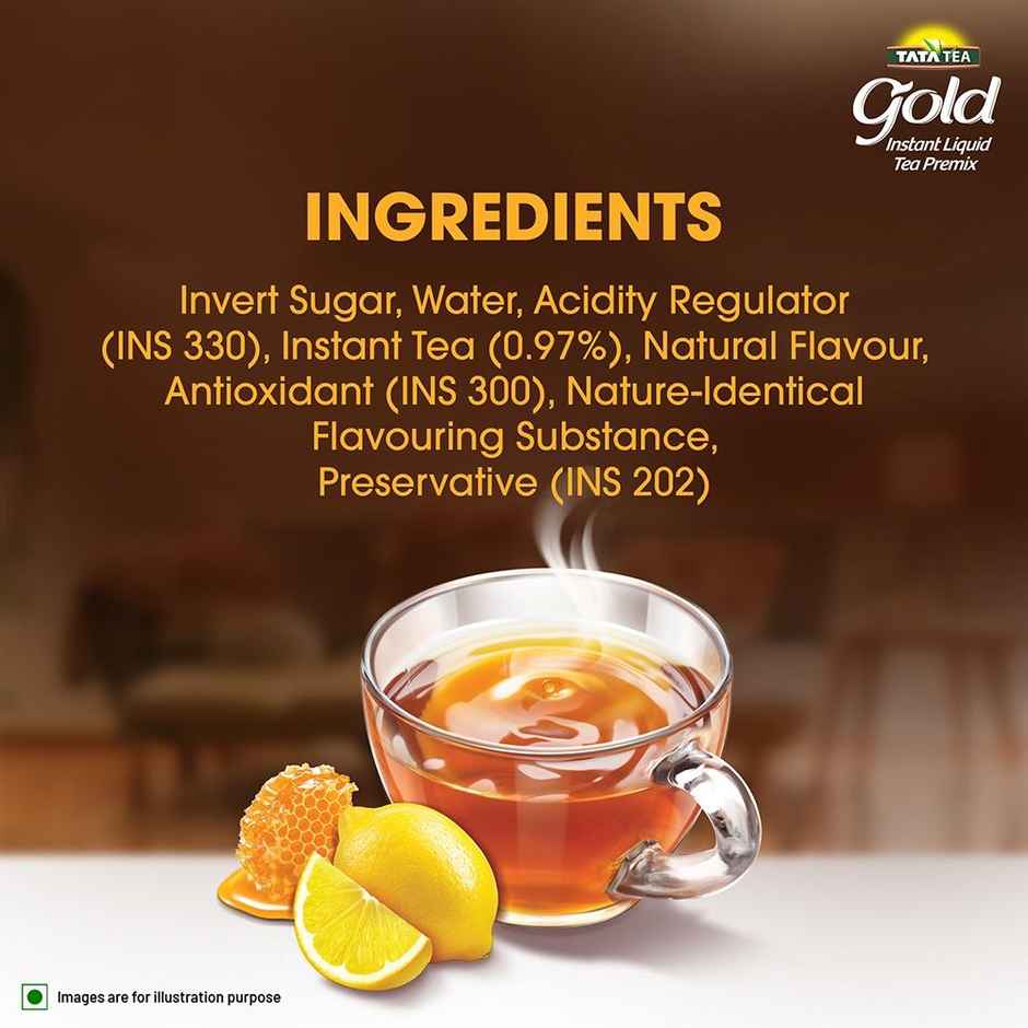 Tata Tea Gold Lemon and Honey Instant Liquid Ice Tea Premix