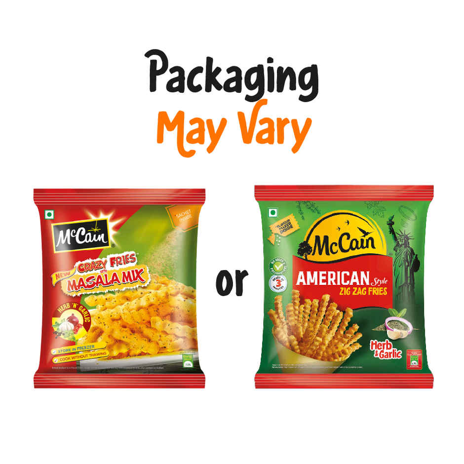 McCain Mexican Hot &Tangy Zig Zag Fries