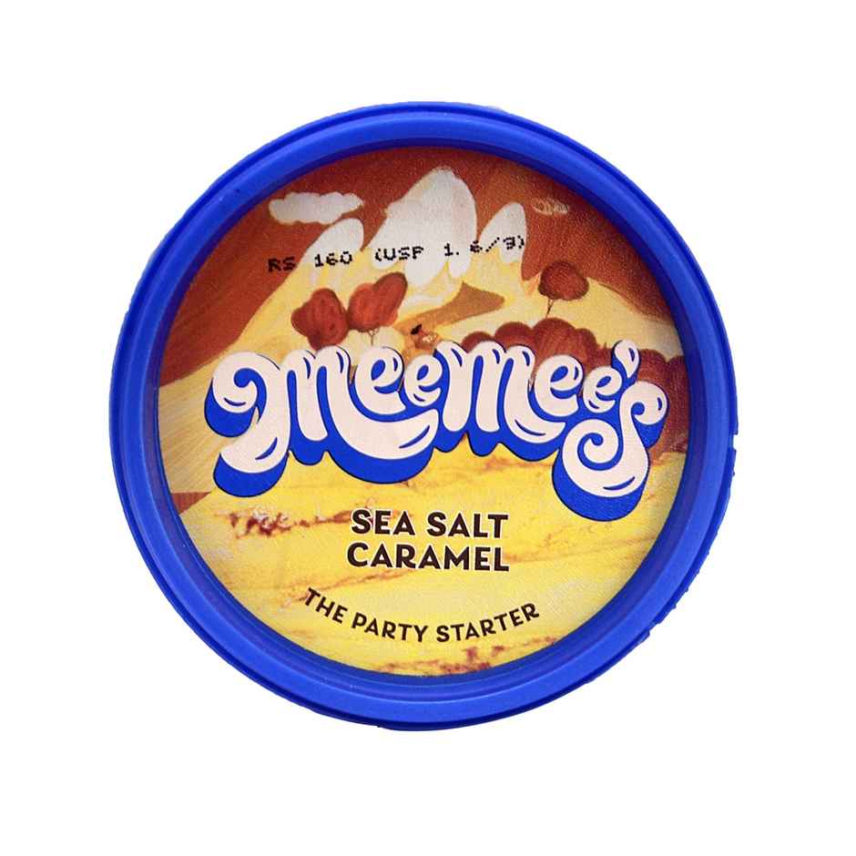 Meemee's Sea Salt Caramel - Ice Cream Tub