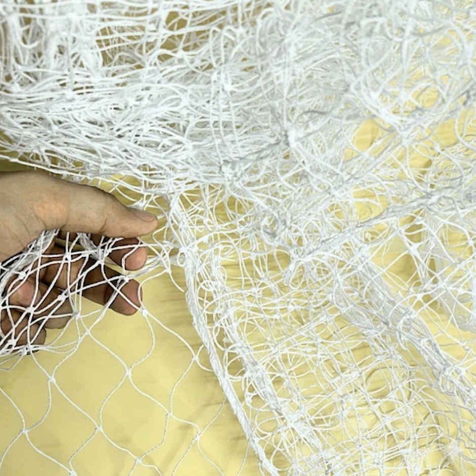 Nurturing Green Anti Bird Net | White Mesh Pigeon Net | Protection for Home, Balcony - 8 x 10 ft