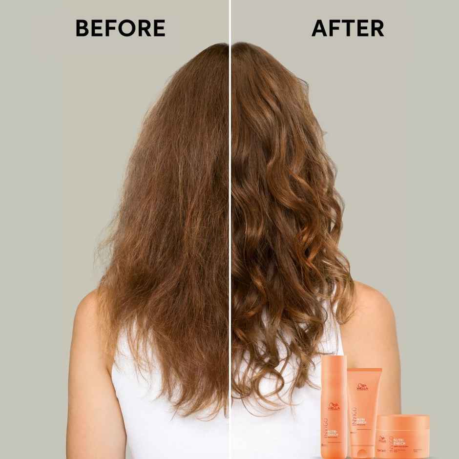 Wella Professionals Invigo Nutri Enrich Conditioner For Dry, Frizzy & Damaged Hair with Goji Berry