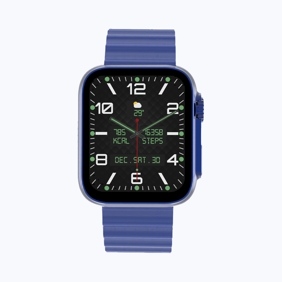 Fire-Boltt Supernova Smartwatch | 1.78" AMOLED Display | BT Calling - Blue