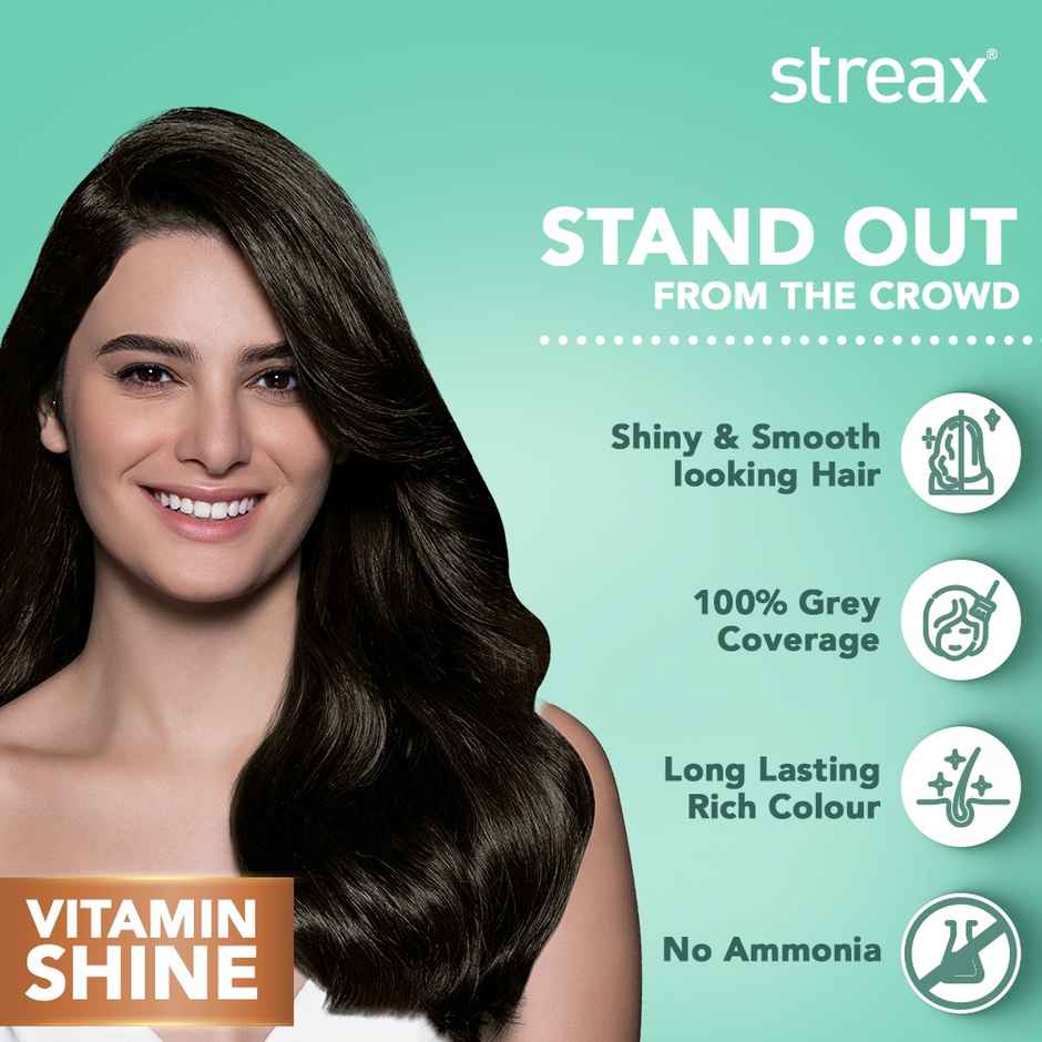 Streax Cream Hair Colour Dark Brown