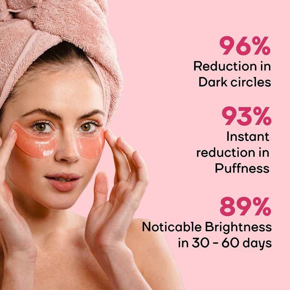 Mountainor Glutathione Hydrogel Under Eye Patch For Dark Circle & Puffiness Korean Eye Care Patches