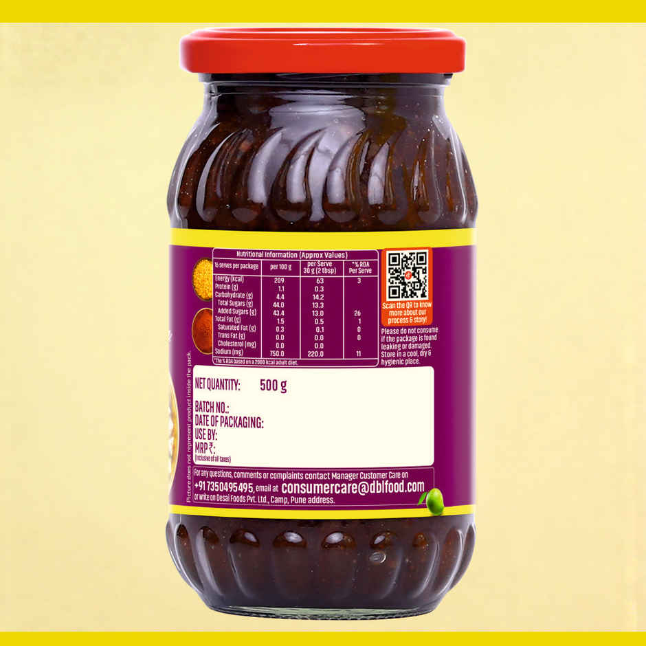 Mother's Recipe Gujarati Gorkeri Pickle