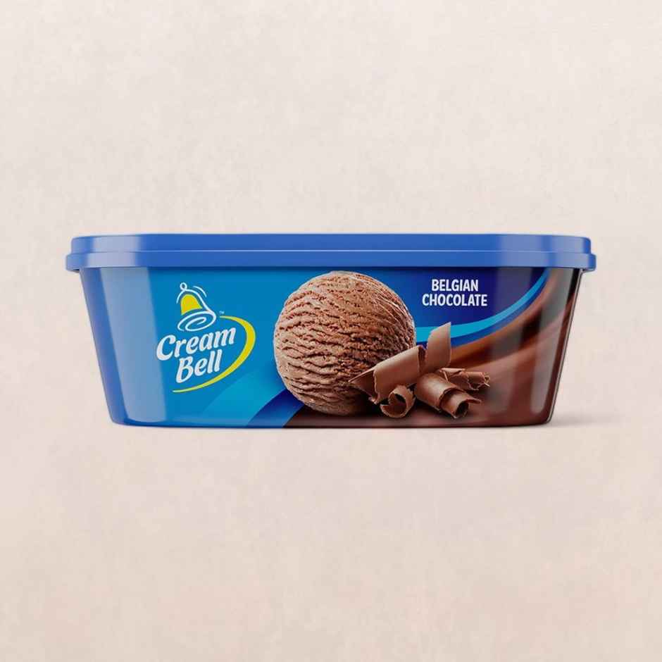 Cream Bell Belgian Chocolate Ice Cream Tub