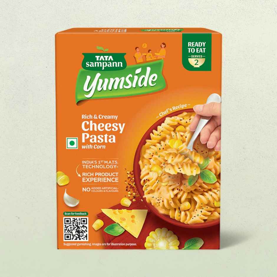 Tata Sampann Yumside Cheesy Pasta With Corn - Ready to Eat