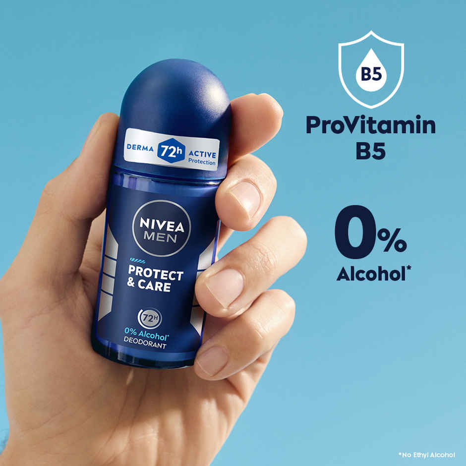 Nivea Protect & Care Deodorant Roll On For Men