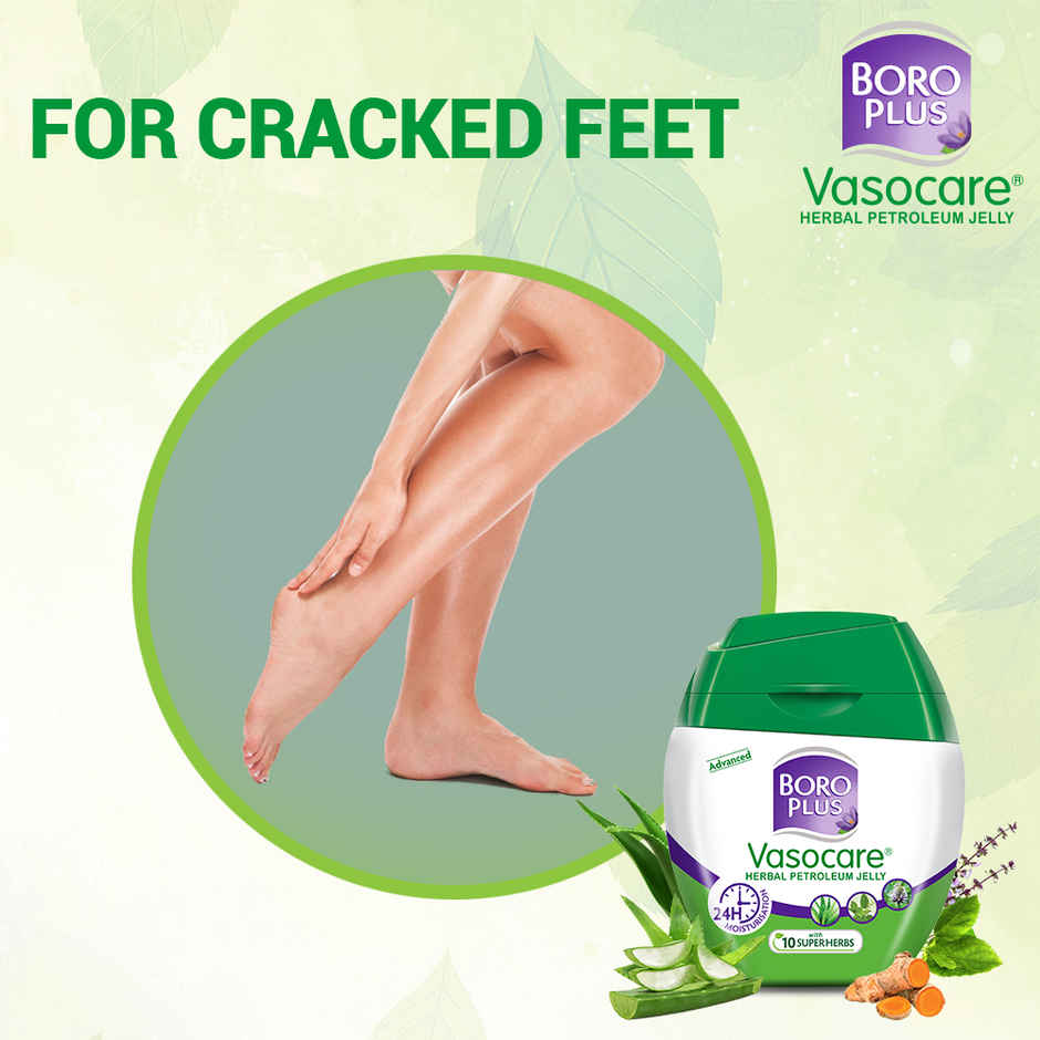  Boroplus Vasocare Petroleum Jelly With Aloe Vera, Chamomile & Tulsi