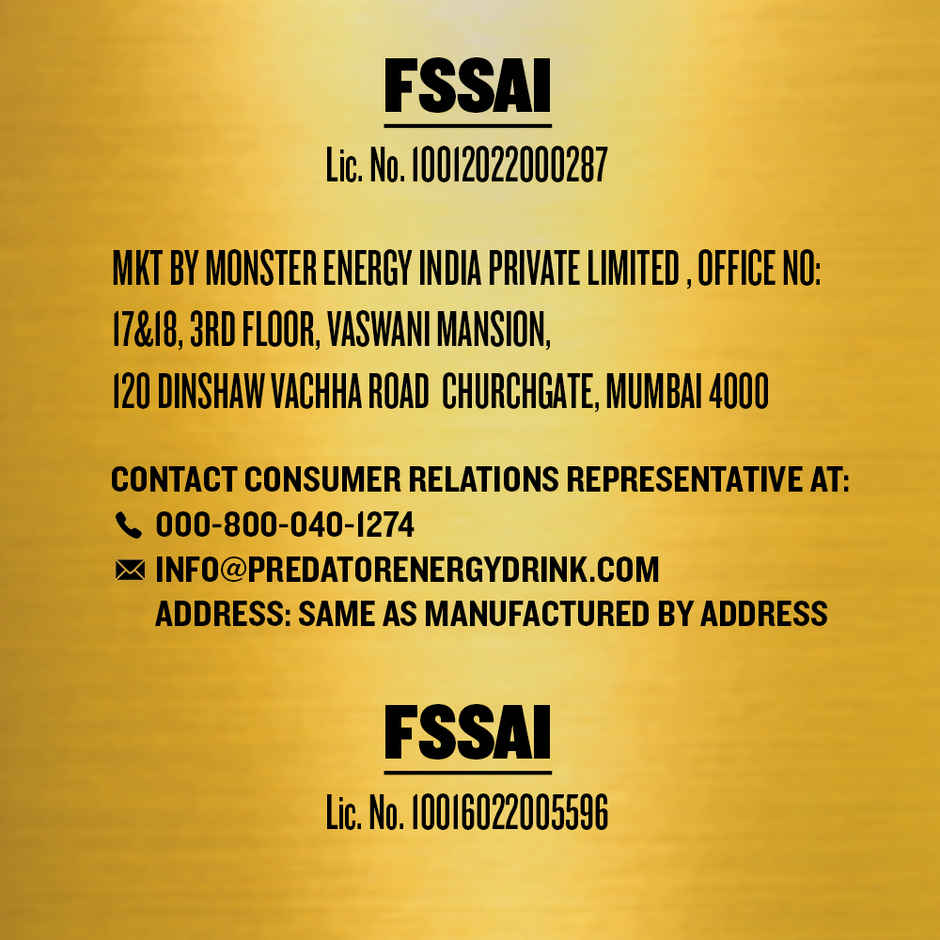 Predator Energy Drink Combo