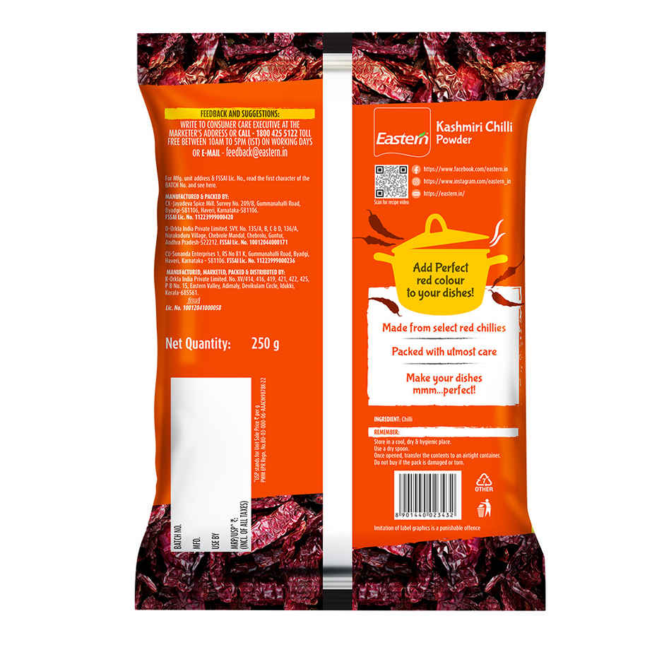 Eastern Kashmiri Red Chilli Powder | Since 1983