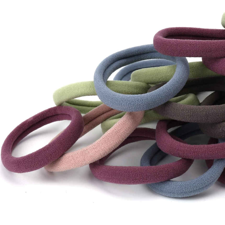 Se7en Premium Shades Hair Rubber Band - Assorted Colors - Medium