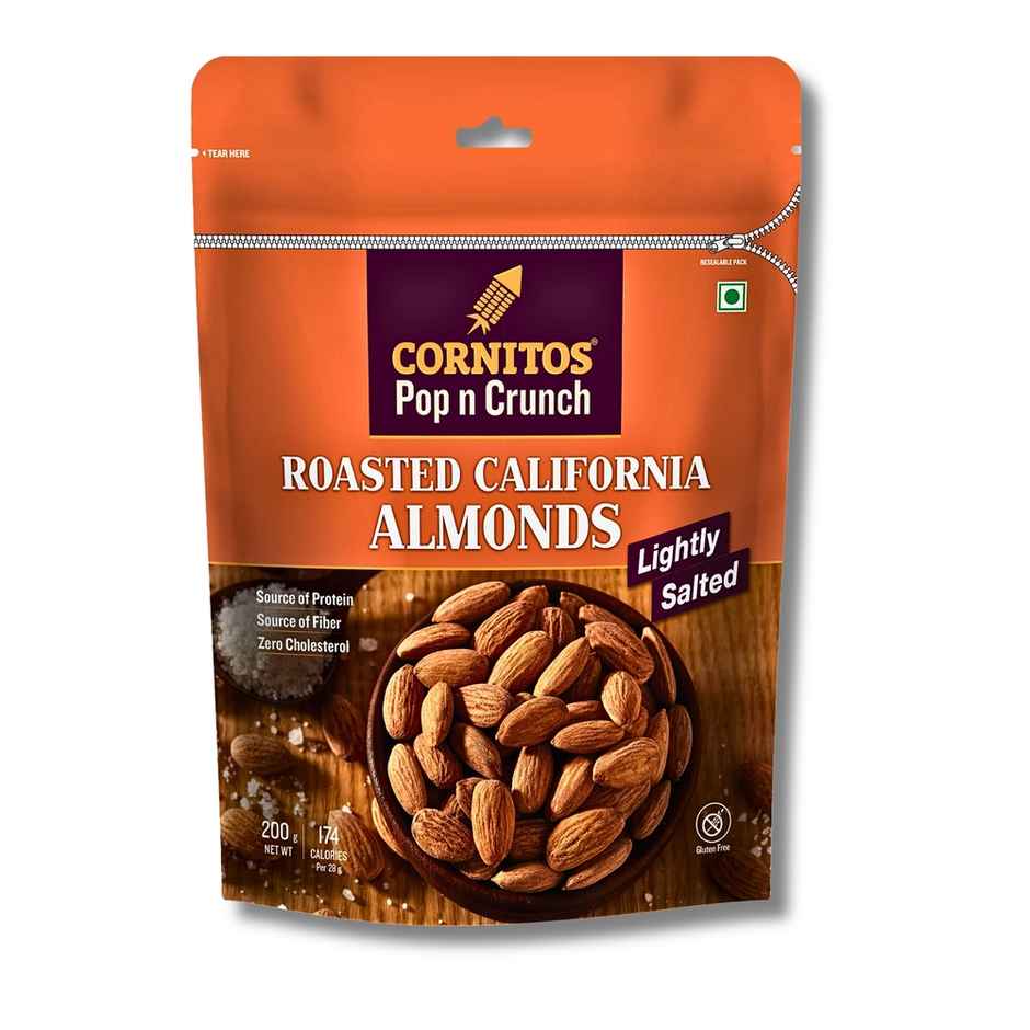 Cornitos Roasted California Almonds | Lightly Salted