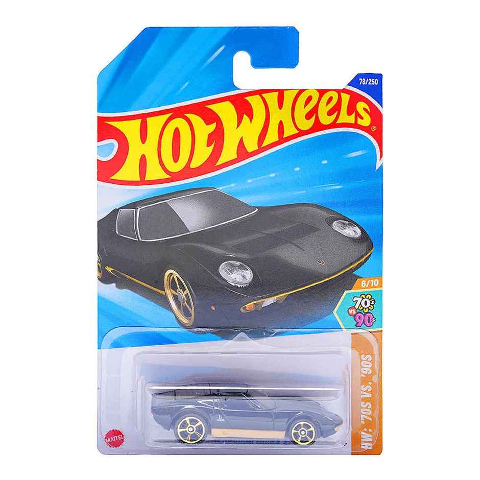Hot Wheels Worldwide Basic Car | Lamborghini Miura P400 Sv Toy Car For Kids & Collectors