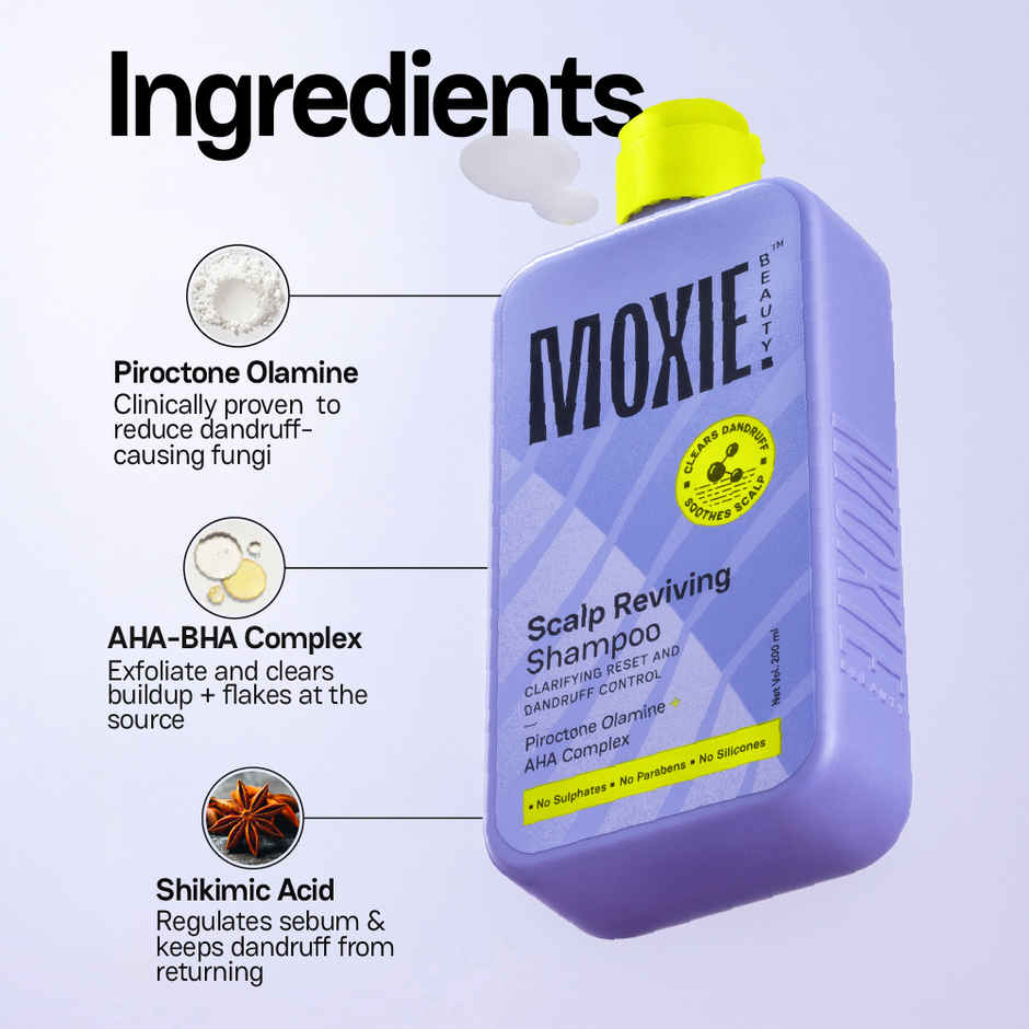 Moxie Beauty Scalp Reviving Shampoo