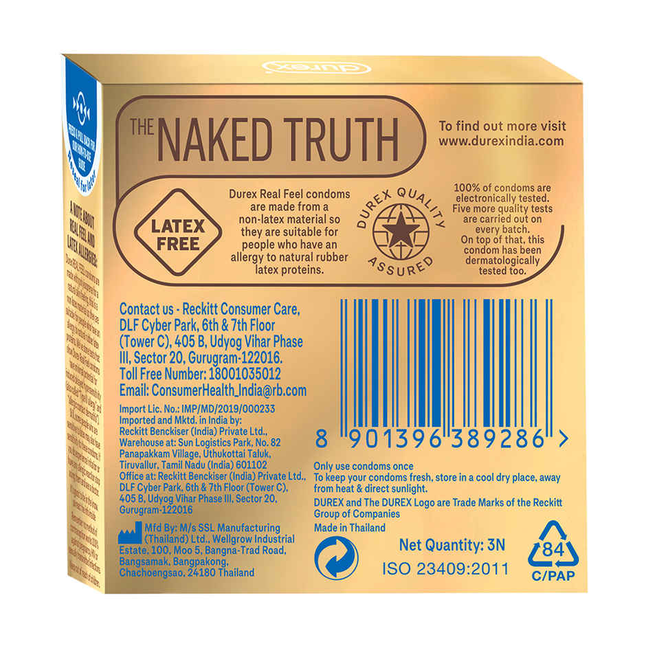 Durex Real Feel Condom (Pack Of 2 Combo)