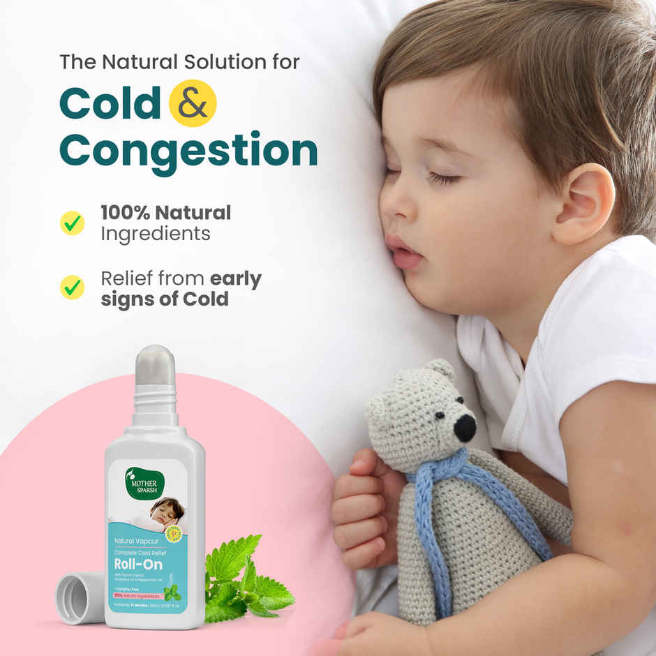 Mother Sparsh Cold Relief Vapour Roll-On For Babies